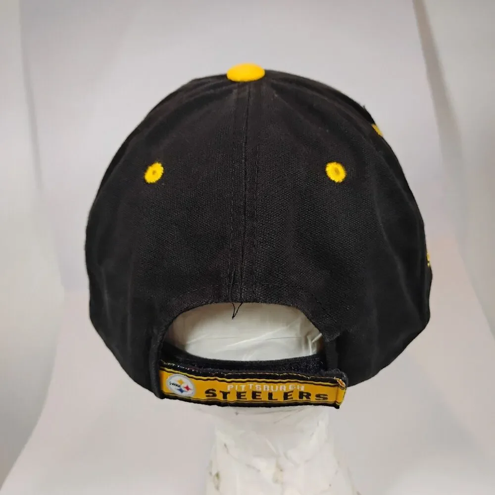 Vintage NFL Pittsburgh Steelers Raised Logo Ball Cap Hat